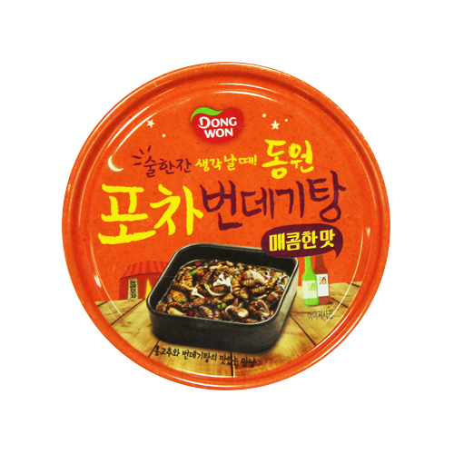 동원)포차번데기탕 매콤한맛 90g